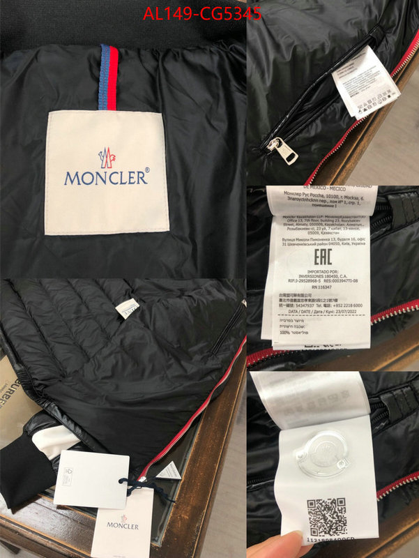 Down jacket Men-Moncler buy ID: CG5345 $: 149USD