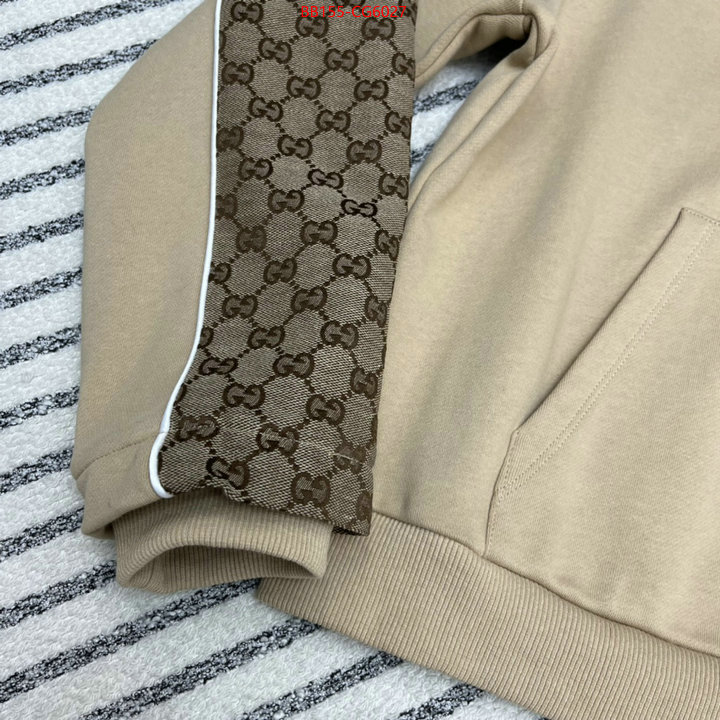 Clothing-Gucci aaaaa replica designer ID: CG6027 $: 155USD