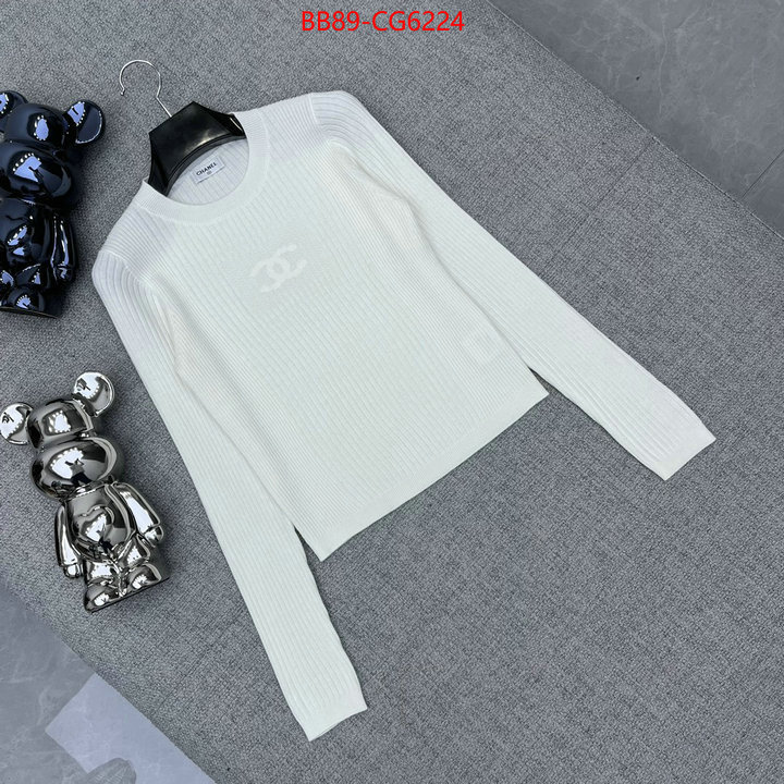 Clothing-Chanel fashion replica ID: CG6224 $: 89USD