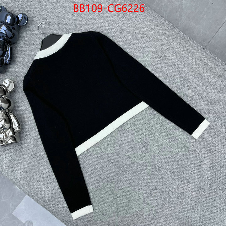 Clothing-Chanel replica best ID: CG6226 $: 109USD