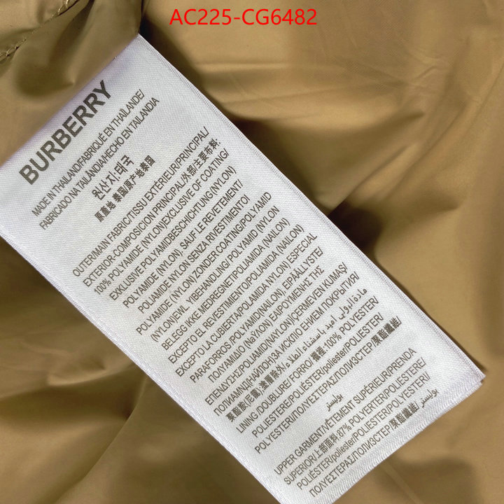 Down jacket Men-Burberry shop designer replica ID: CG6482 $: 225USD