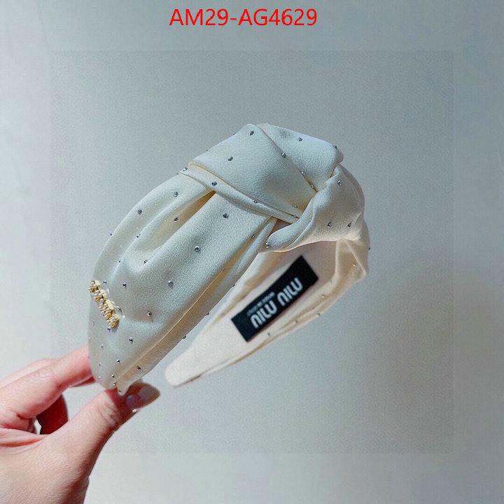 Hair band-MIU MIU quality aaaaa replica ID: AG4629 $: 29USD