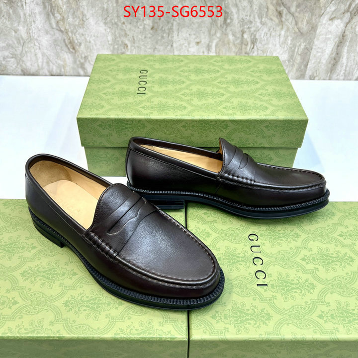 Men Shoes-Gucci designer fake ID: SG6553 $: 135USD