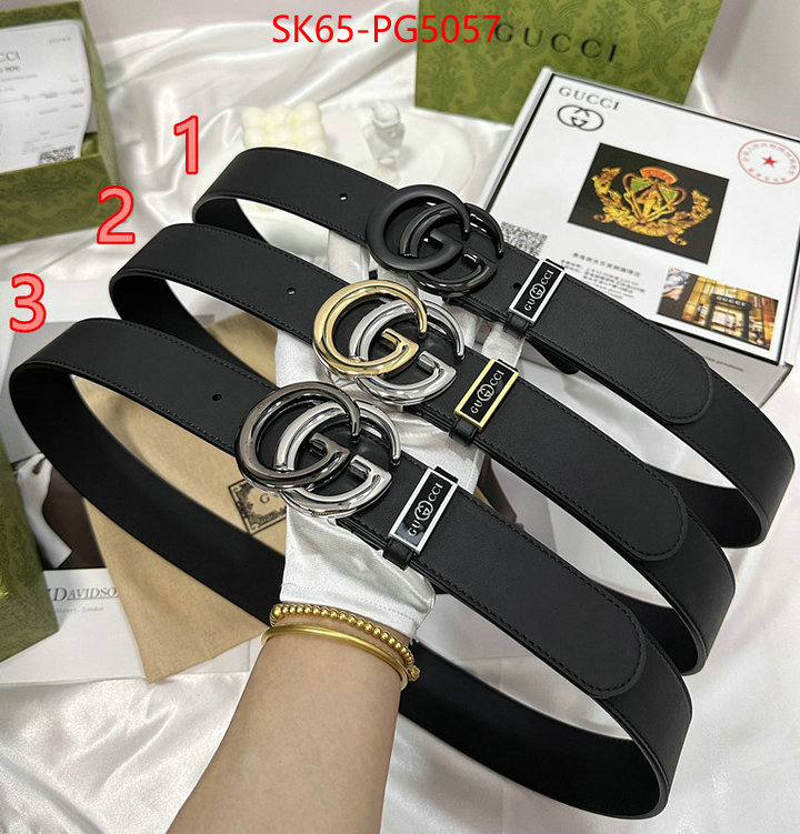 Belts-Gucci buy cheap ID: PG5057 $: 65USD