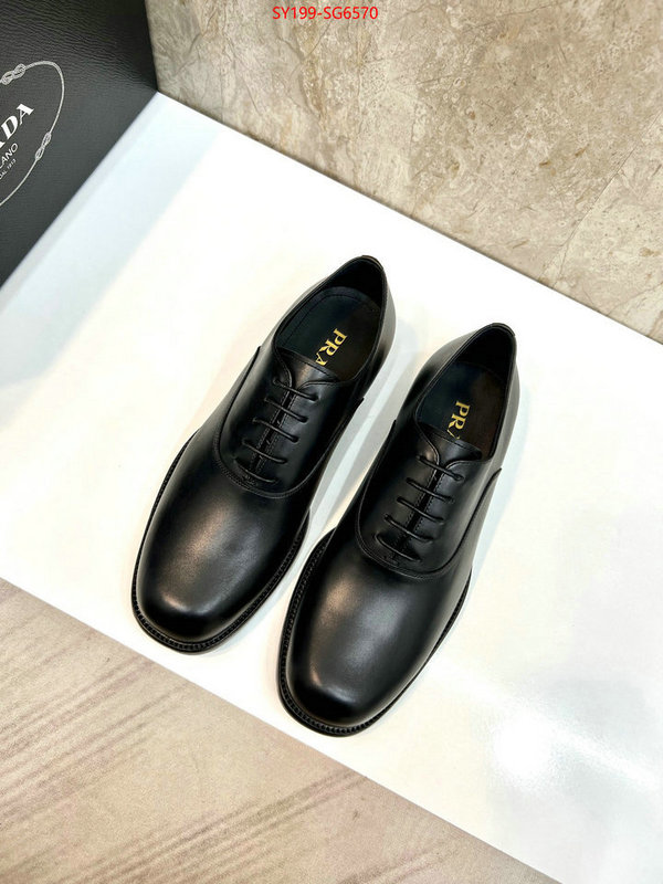 Men shoes-Prada shop the best high quality ID: SG6570 $: 199USD