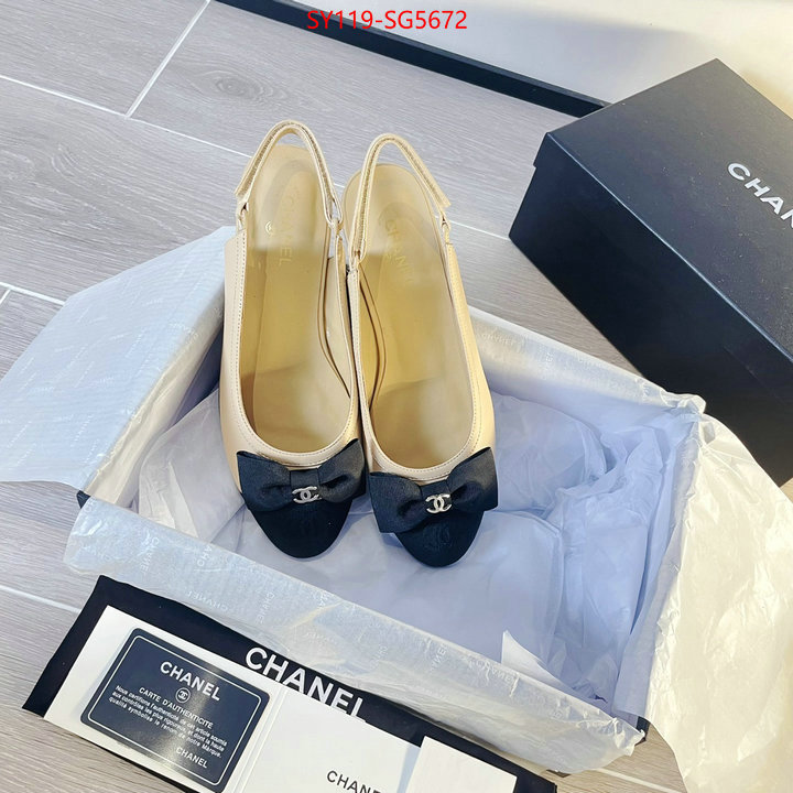 Women Shoes-Chanel buy replica ID: SG5672 $: 119USD