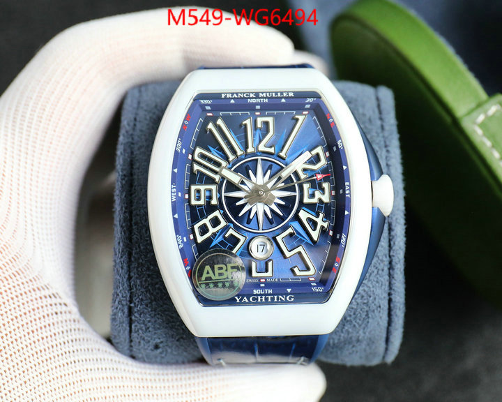 Watch(TOP)-Franck Muller top quality replica ID: WG6494 $: 549USD