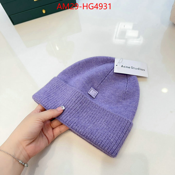 Cap(Hat)-Acne Studios buying replica ID: HG4931 $: 29USD