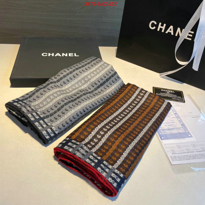 Scarf-Chanel where to find best ID: MG5552 $: 72USD