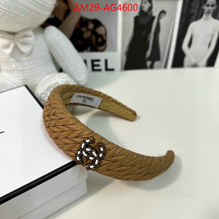 Hair band-Chanel same as original ID: AG4600 $: 29USD