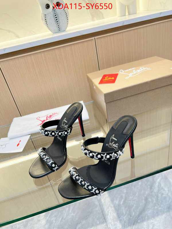 Women Shoes-Christian Louboutin fake high quality ID: SY6550 $: 115USD