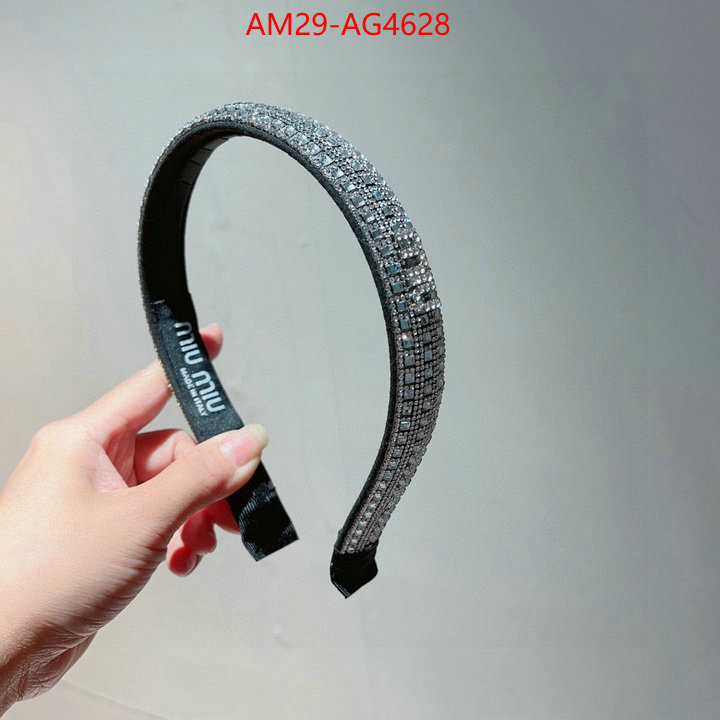 Hair band-MIU MIU wholesale sale ID: AG4628 $: 29USD