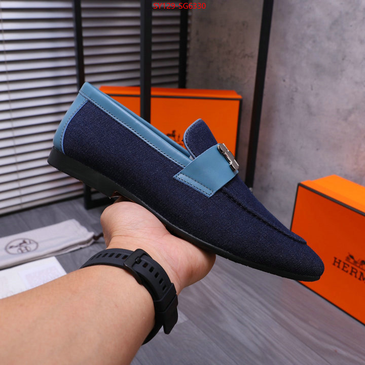 Men Shoes-Hermes what are the best replica ID: SG6330 $: 129USD