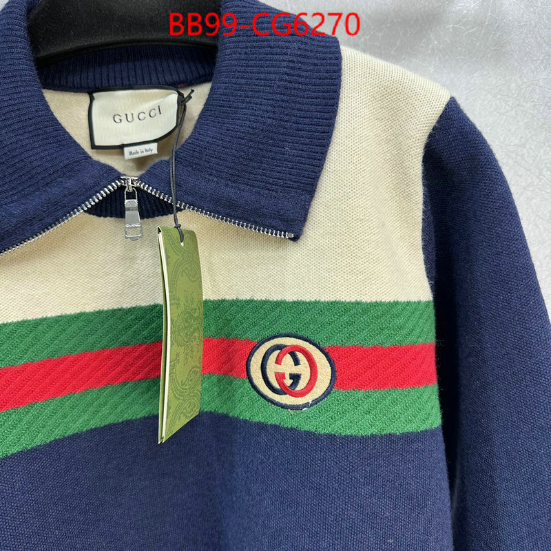 Clothing-Gucci perfect quality designer replica ID: CG6270 $: 99USD