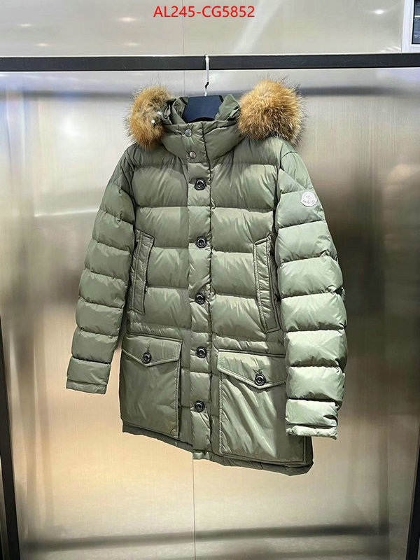 Down jacket Men-Moncler styles & where to buy ID: CG5852 $: 245USD