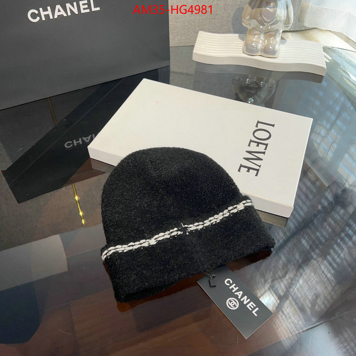 Cap (Hat)-Chanel luxury fashion replica designers ID: HG4981 $: 35USD