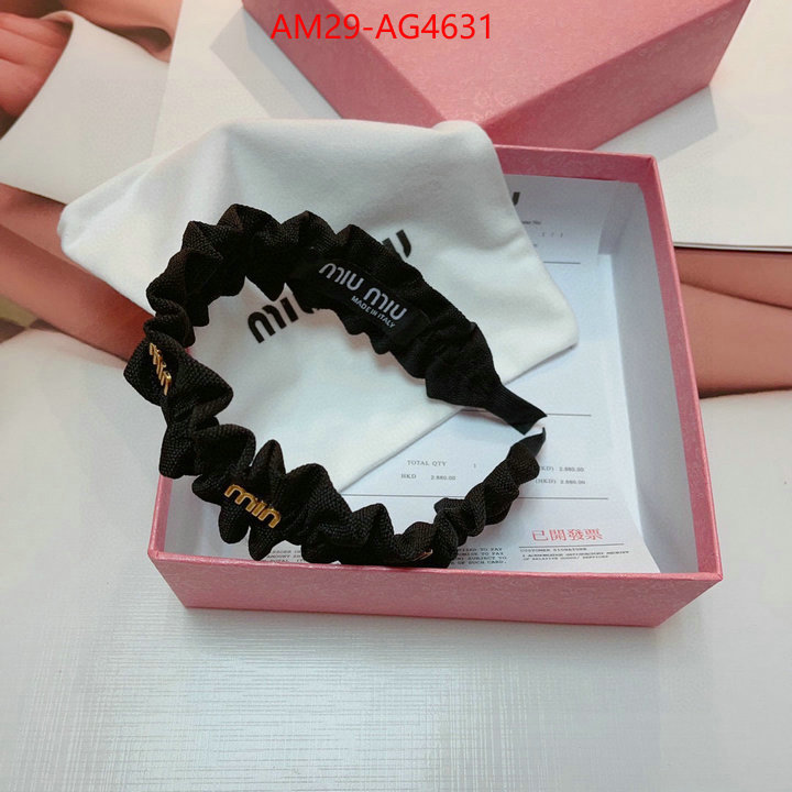 Hair band-MIU MIU from china ID: AG4631 $: 29USD