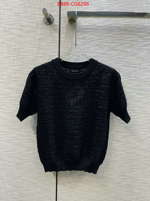 Clothing-Balmain 1:1 replica ID: CG6298 $: 89USD