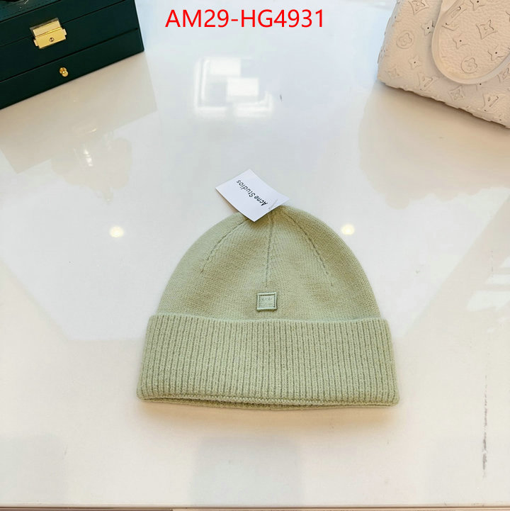 Cap(Hat)-Acne Studios buying replica ID: HG4931 $: 29USD