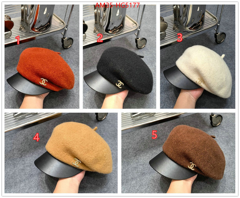 Cap (Hat)-Chanel where can i buy the best quality ID: HG5177 $: 35USD