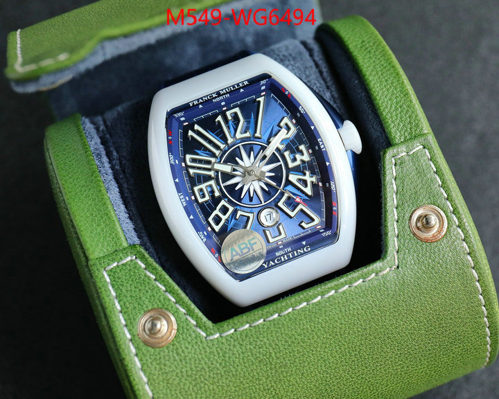 Watch(TOP)-Franck Muller top quality replica ID: WG6494 $: 549USD