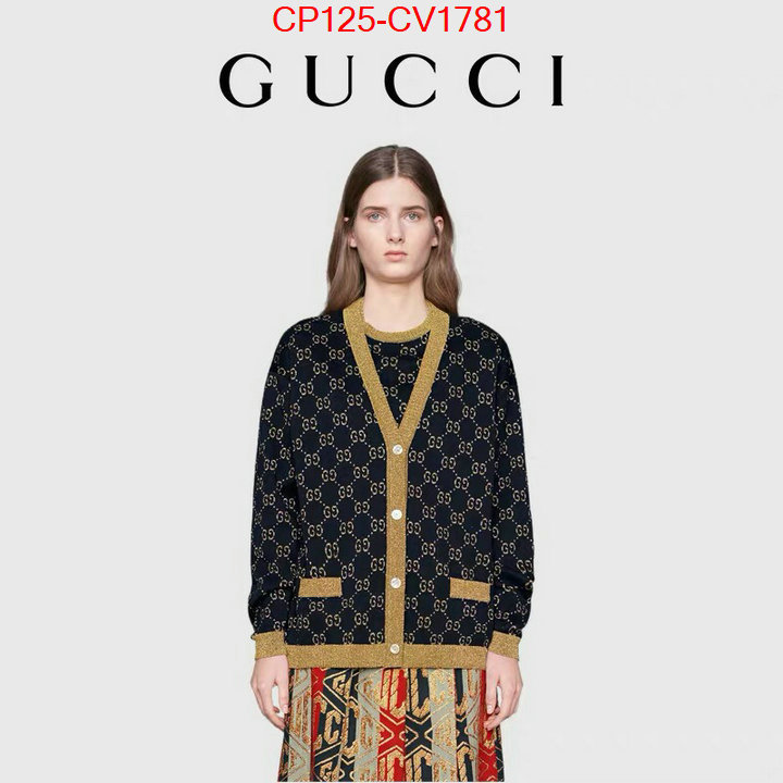 Clothing-Gucci top 1:1 replica ID: CV1781 $: 125USD