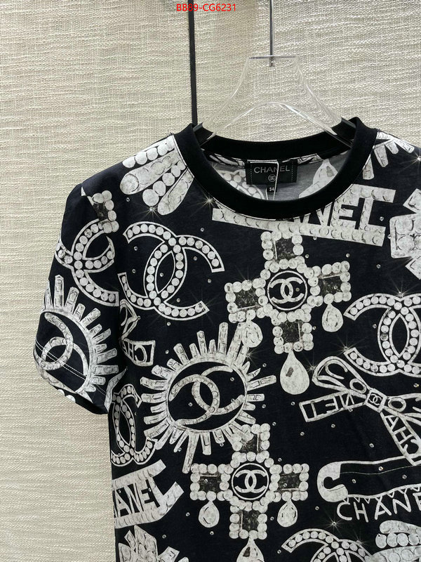 Clothing-Chanel how to buy replica shop ID: CG6231 $: 89USD