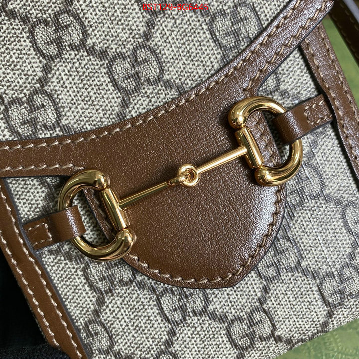 Gucci Bags(TOP)-Horsebit- buy best quality replica ID: BG6445 $: 129USD,