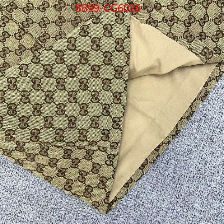 Clothing-Gucci 2023 perfect replica designer ID: CG6026 $: 99USD