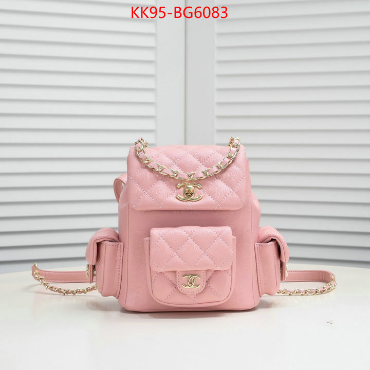 Chanel Bags(4A)-Backpack- top quality designer replica ID: BG6083 $: 95USD,