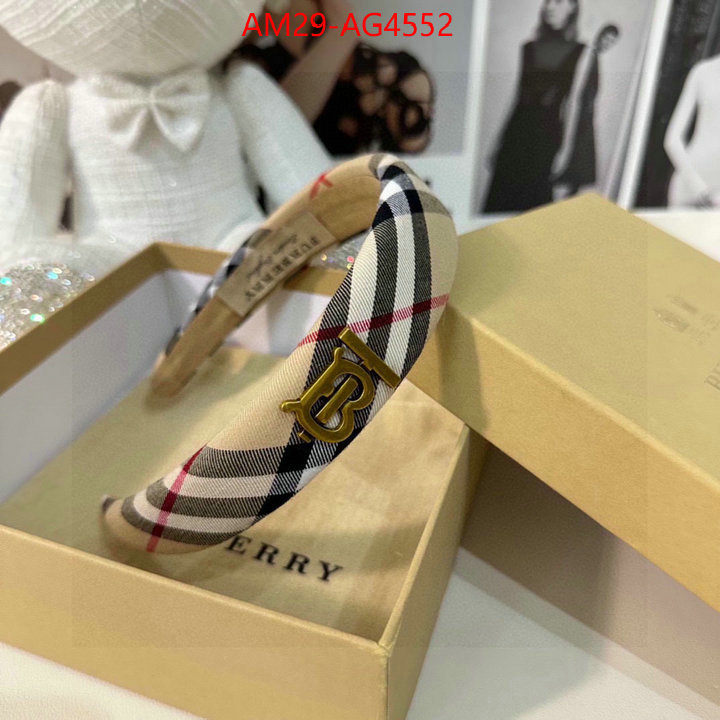 Hair band-Burberry buy luxury 2023 ID: AG4552 $: 29USD