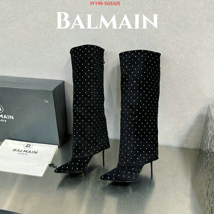 Women Shoes-Balmain best quality fake ID: SG5505 $: 199USD