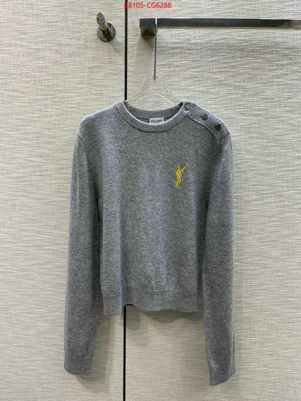 Clothing-YSL replica aaaaa+ designer ID: CG6288 $: 105USD