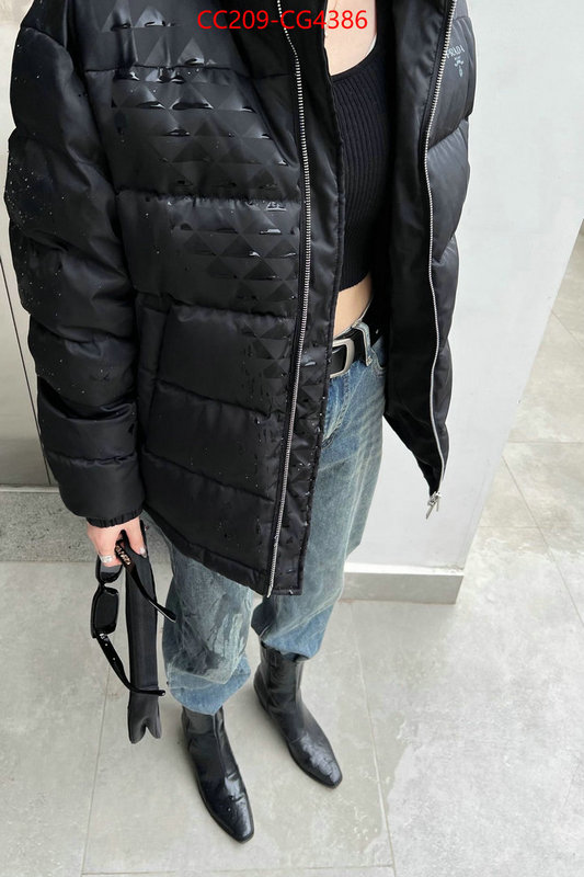 Down jacketMen-Prada wholesale replica shop ID: CG4386 $: 209USD