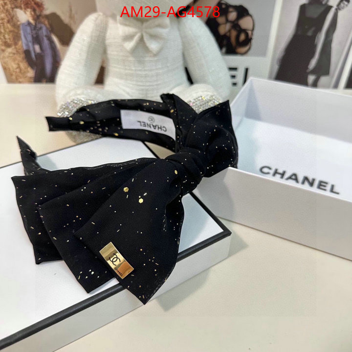 Hair band-Chanel what's best ID: AG4578 $: 29USD