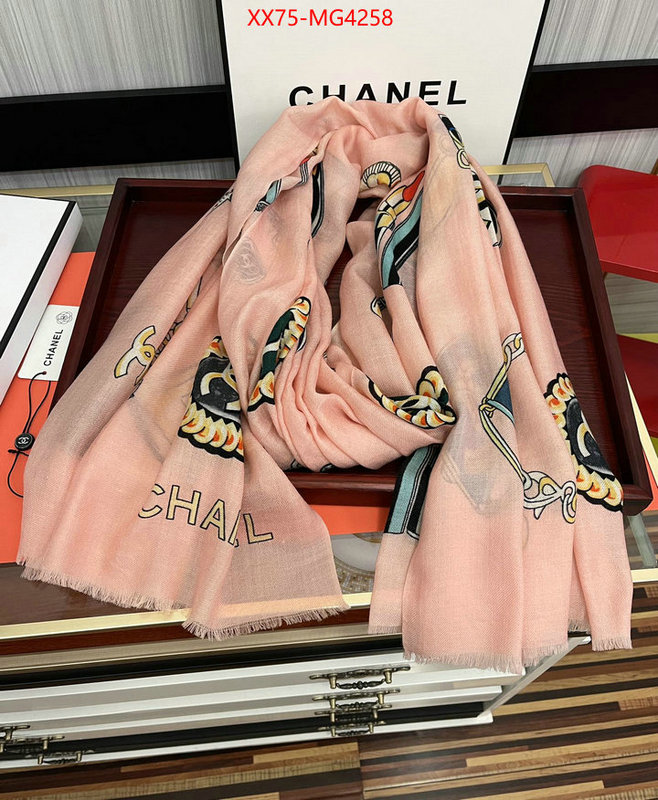 Scarf-Chanel how to buy replcia ID: MG4258 $: 75USD