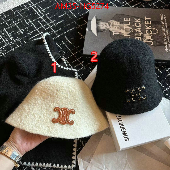 Cap(Hat)-Celine best luxury replica ID: HG5274 $: 35USD