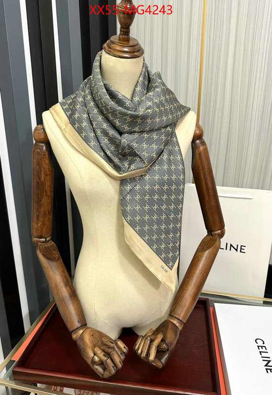 Scarf-CELINE where to buy fakes ID: MG4243 $: 55USD