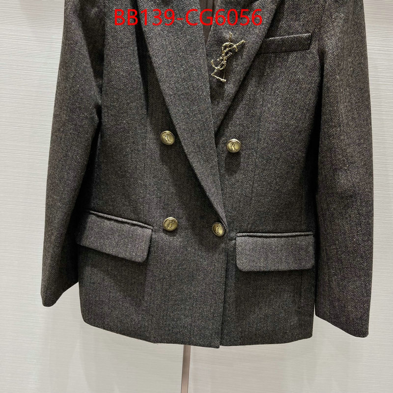 Clothing-YSL luxury cheap ID: CG6056 $: 139USD