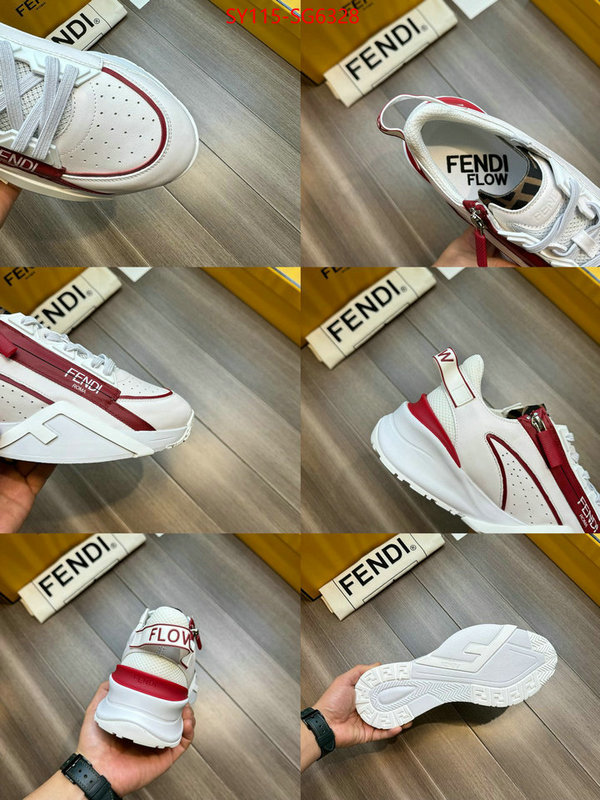 Men Shoes-Fendi buying replica ID: SG6328 $: 115USD