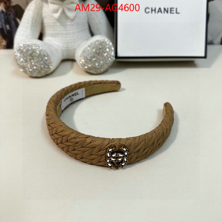 Hair band-Chanel same as original ID: AG4600 $: 29USD