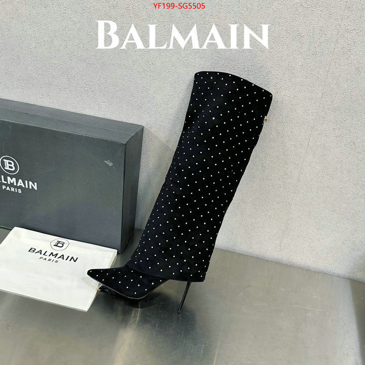 Women Shoes-Balmain best quality fake ID: SG5505 $: 199USD