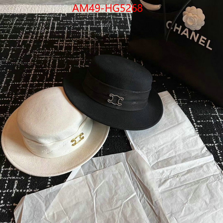 Cap(Hat)-Celine high quality designer replica ID: HG5268 $: 49USD