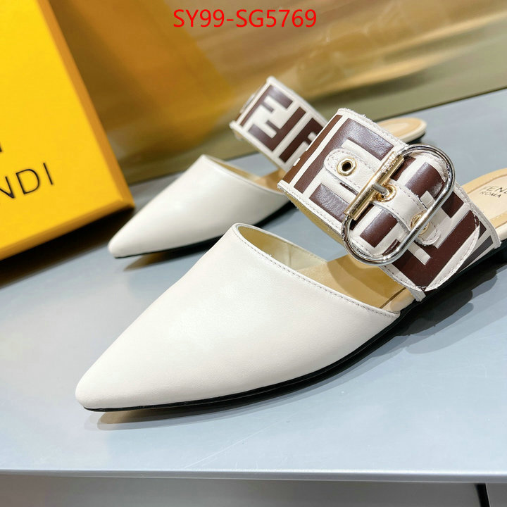 Women Shoes-Fendi high quality 1:1 replica ID: SG5769 $: 99USD