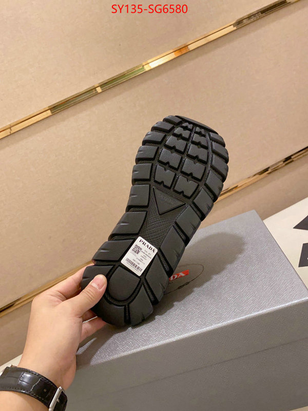 Men shoes-Prada aaaaa+ class replica ID: SG6580 $: 135USD