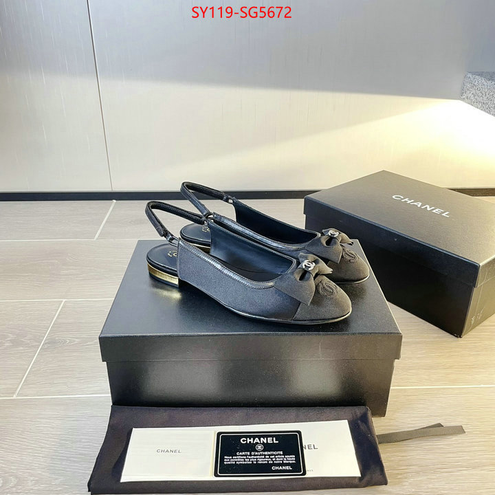 Women Shoes-Chanel buy replica ID: SG5672 $: 119USD