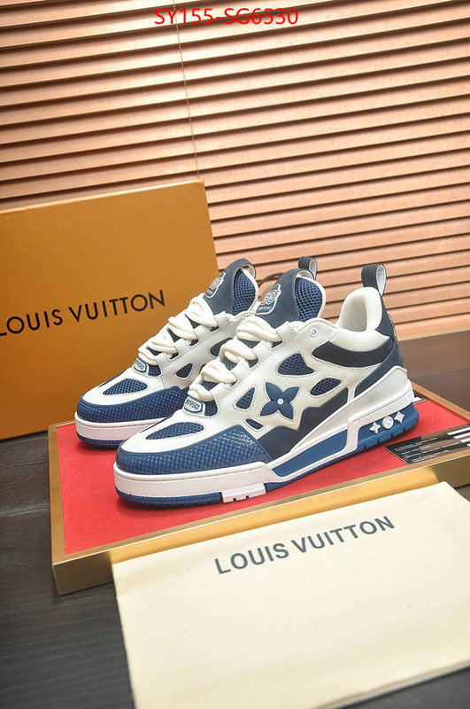 Men Shoes-LV mirror copy luxury ID: SG6530 $: 155USD