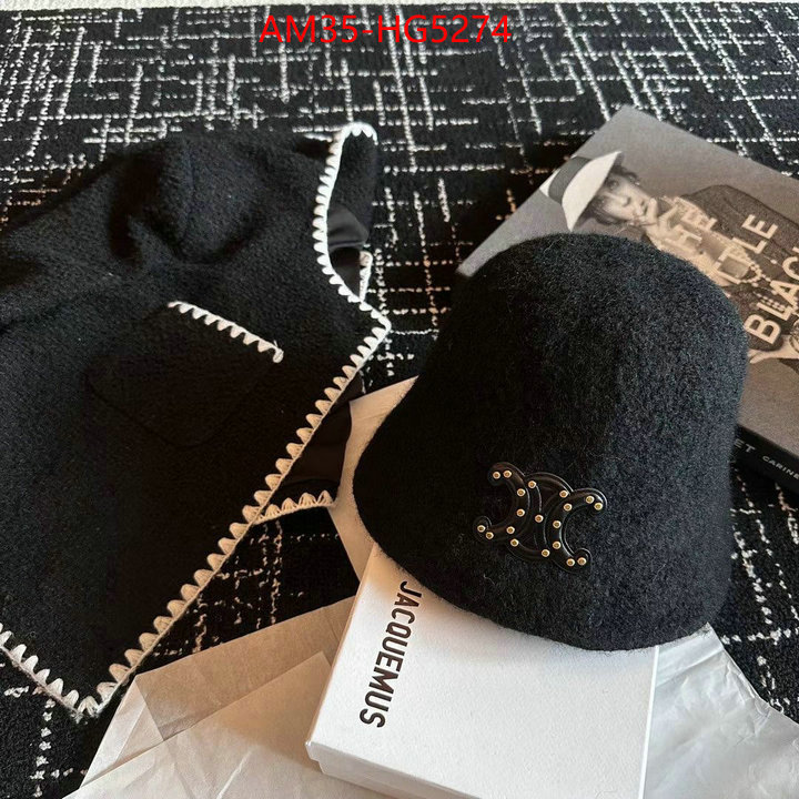 Cap(Hat)-Celine best luxury replica ID: HG5274 $: 35USD