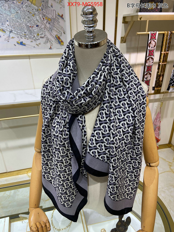 Scarf-Burberry outlet 1:1 replica ID: MG5958 $: 79USD