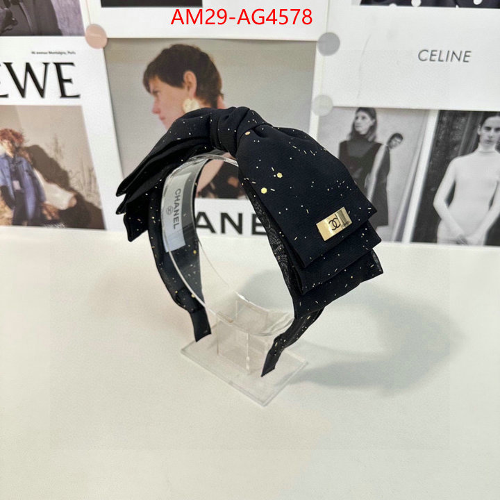 Hair band-Chanel what's best ID: AG4578 $: 29USD